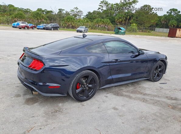 1FA6P8TH2M5113260 2021 FORD MUSTANG Blue Հետևի աջ