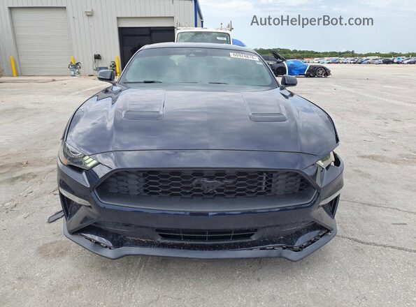 1FA6P8TH2M5113260 2021 FORD MUSTANG Blue Դիմացի տեսք