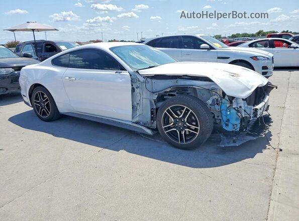 1FA6P8TH3M5104809 2021 FORD MUSTANG White Delantero derecho