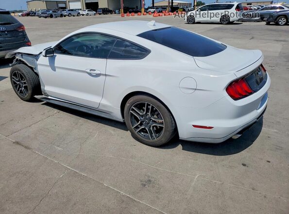 1FA6P8TH3M5104809 2021 FORD MUSTANG White Trasero izquierdo