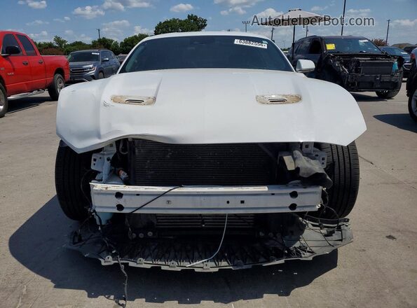 1FA6P8TH3M5104809 2021 FORD MUSTANG White Vista frontal