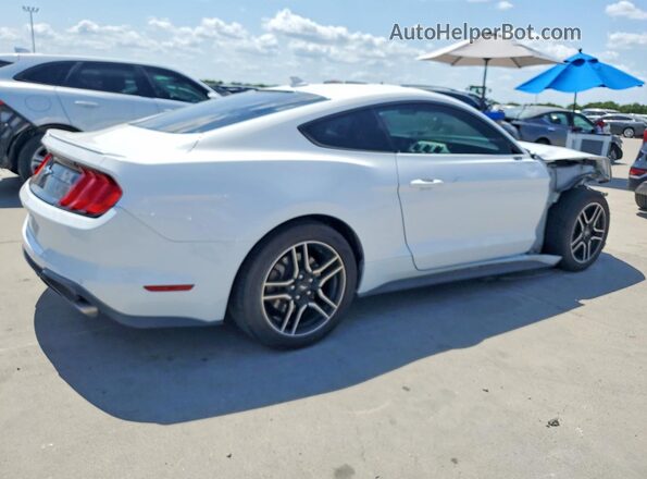 1FA6P8TH3M5104809 2021 FORD MUSTANG White Trasero derecho
