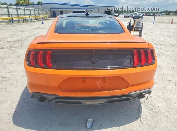 1FA6P8TH4L5153757 2020 FORD MUSTANG Orange Widok z tyłu