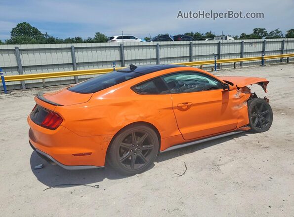 1FA6P8TH4L5153757 2020 FORD MUSTANG Orange Tył prawy