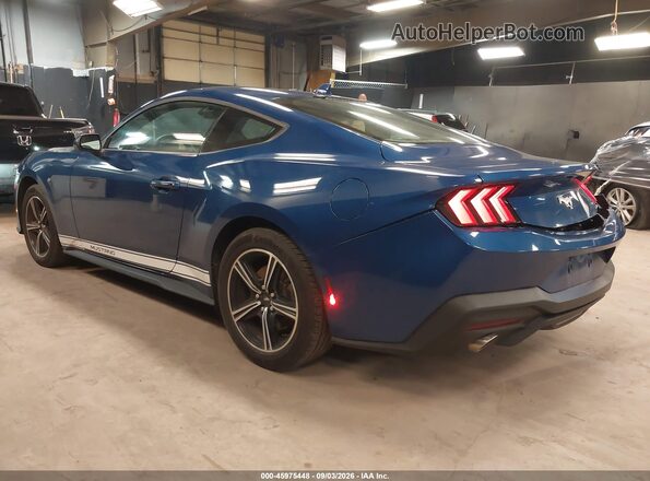 1FA6P8TH4R5147160 2024 FORD MUSTANG Blue Tył lewy
