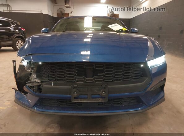 1FA6P8TH4R5147160 2024 FORD MUSTANG Blue Widok zestawu wskaźników