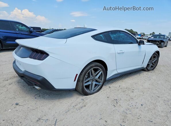 1FA6P8TH4S5104394 2025 FORD MUSTANG White Trasero derecho