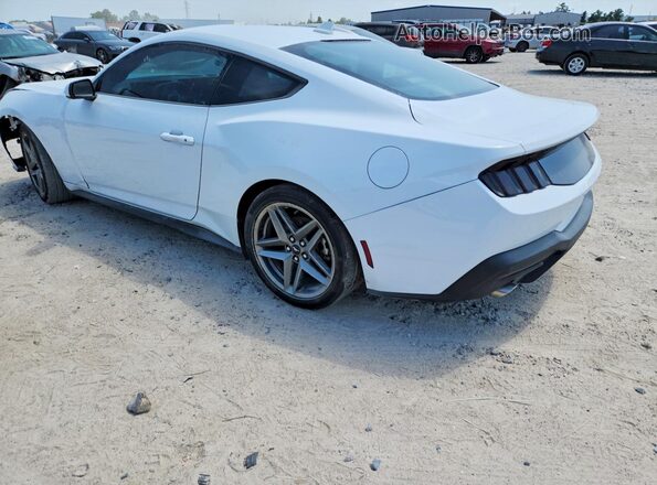 1FA6P8TH4S5104394 2025 FORD MUSTANG White Trasero izquierdo