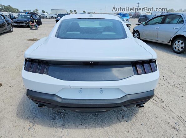 1FA6P8TH4S5104394 2025 FORD MUSTANG White Vista trasera