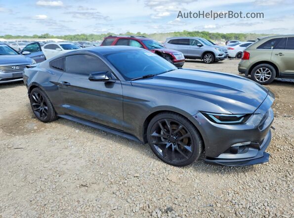 1FA6P8TH5H5239022 2017 FORD MUSTANG Black Delantero derecho