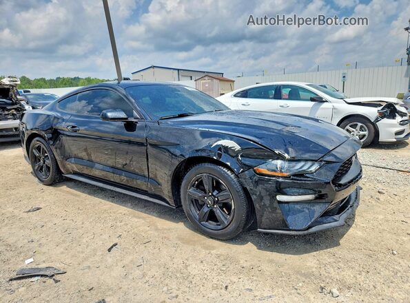 1FA6P8TH5J5142182 2018 FORD MUSTANG Black Передня права чверть