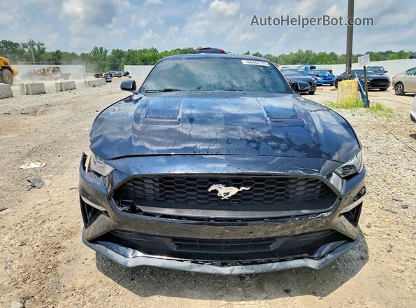 1FA6P8TH5J5142182 2018 FORD MUSTANG Black Вид спереду