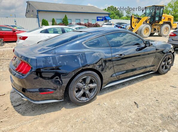 1FA6P8TH5J5142182 2018 FORD MUSTANG Black Задня права чверть