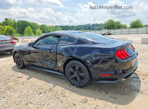 1FA6P8TH5J5142182 2018 FORD MUSTANG Black Задня ліва чверть