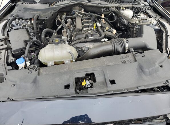 1FA6P8TH6M5104741 2021 FORD MUSTANG Black უკანა სალონის ხედი