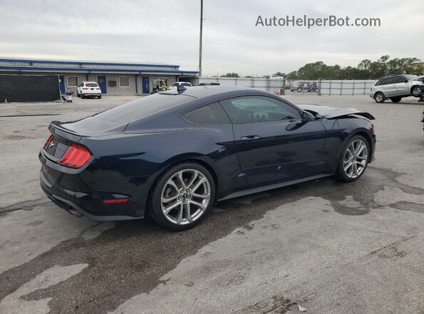 1FA6P8TH6M5104741 2021 FORD MUSTANG Black უკანა მარჯვენა