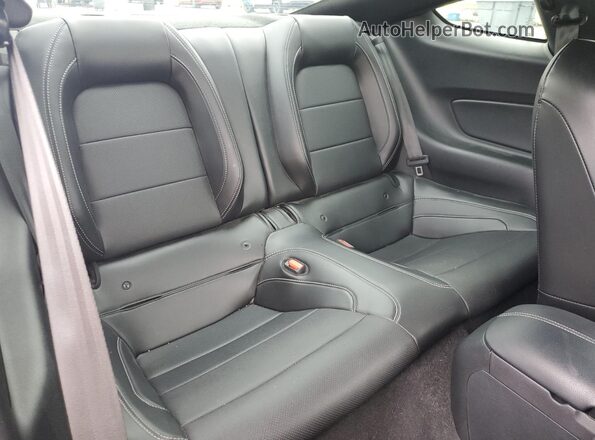 1FA6P8TH6M5104741 2021 FORD MUSTANG Black უკანა სავარძლების ხედი