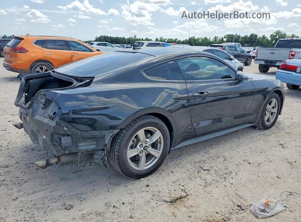 1FA6P8TH7P5102212 2023 FORD MUSTANG Черный Задняя правая четверть