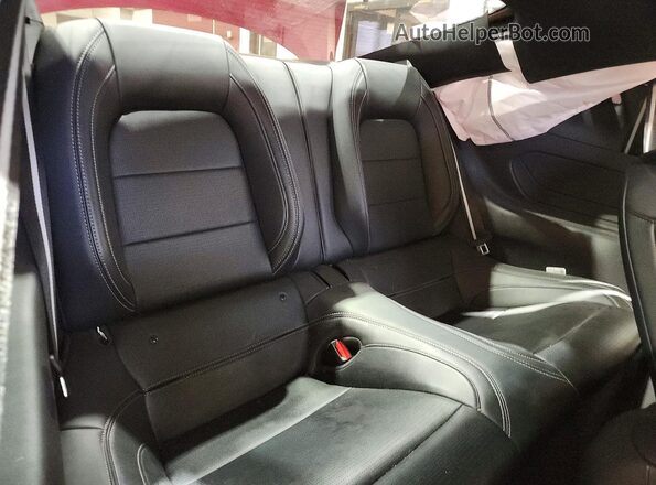 1FA6P8TH7S5109153 2025 FORD MUSTANG Red უკანა სავარძლების ხედი