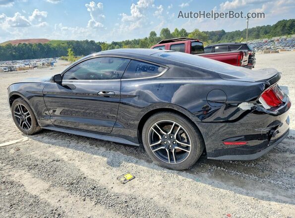 1FA6P8TH8K5166641 2019 FORD MUSTANG Black Задня ліва чверть