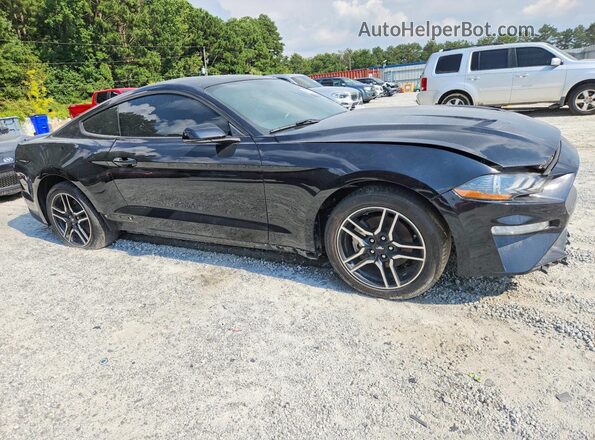 1FA6P8TH8K5166641 2019 FORD MUSTANG Black Передня права чверть