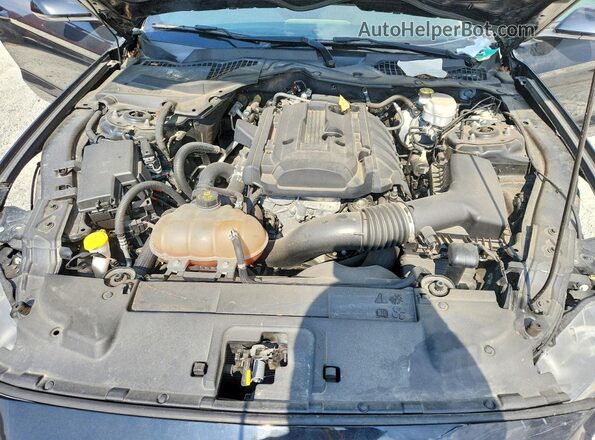 1FA6P8TH8K5166641 2019 FORD MUSTANG Black Вид задньої частини салону
