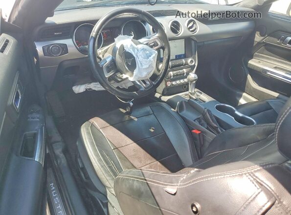 1FA6P8TH9N5100619 2022 FORD MUSTANG White Առջևի վահանակի տեսք