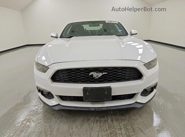1FA6P8THXH5203262 2017 FORD MUSTANG White წინა ხედი