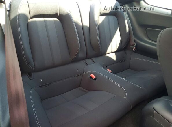 1FA6P8THXK5101614 2019 FORD MUSTANG Green Widok tylnych siedzeń
