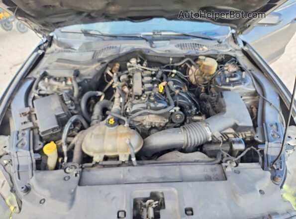 1FA6P8THXK5133236 2019 FORD MUSTANG Gray უკანა სალონის ხედი