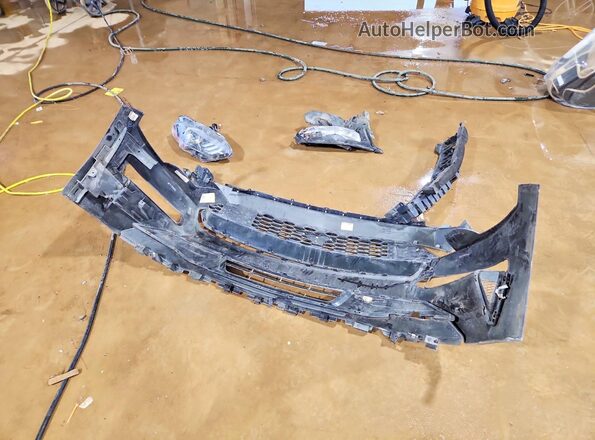 1FA6P8THXN5105697 2022 FORD MUSTANG Gray Vista del compartimento del motor