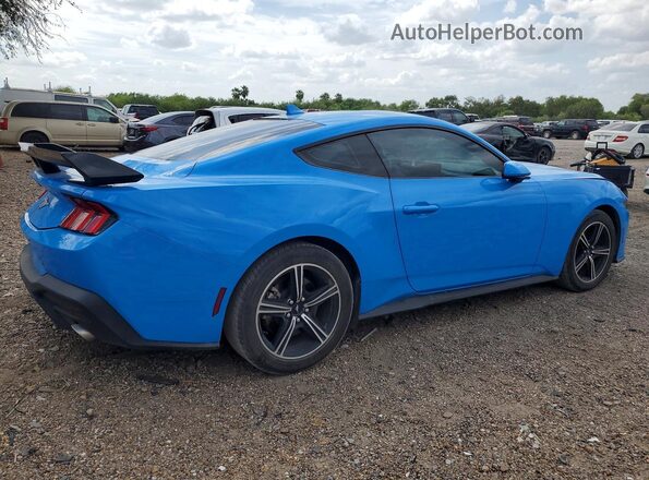 1FA6P8THXR5135949 2024 FORD MUSTANG Blue Tył prawy