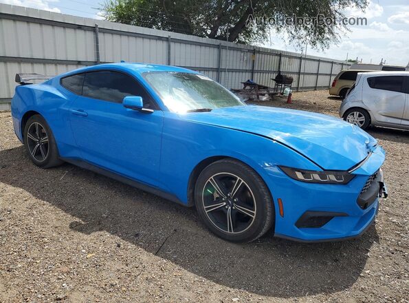 1FA6P8THXR5135949 2024 FORD MUSTANG Blue Przód prawy