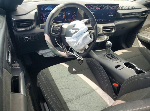 1FA6P8THXR5135949 2024 FORD MUSTANG Blue Widok deski rozdzielczej