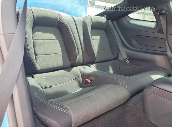 1FA6P8THXR5135949 2024 FORD MUSTANG Blue Widok tylnych siedzeń