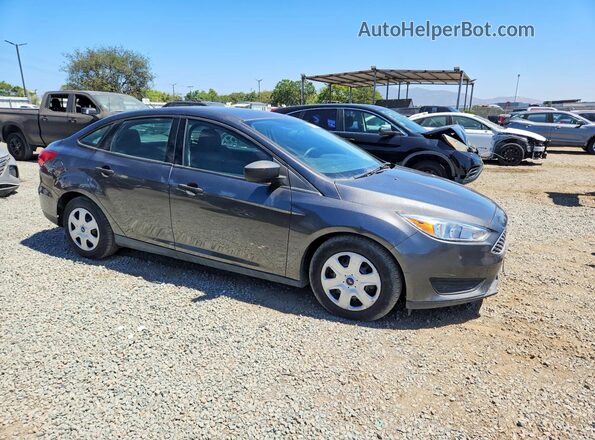 1FADP3E20JL260574 2018 FORD FOCUS Gray Delantero derecho