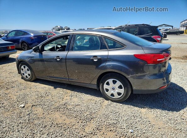 1FADP3E20JL260574 2018 FORD FOCUS Gray Trasero izquierdo