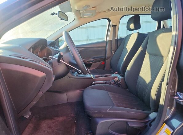 1FADP3E24GL305198 2016 FORD FOCUS Gray Widok wnętrza z przodu