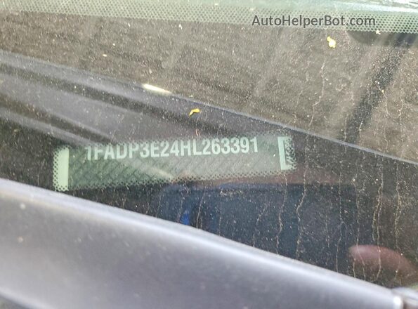 1FADP3E24HL263391 2017 FORD FOCUS Белый Вид подкапотного пространства