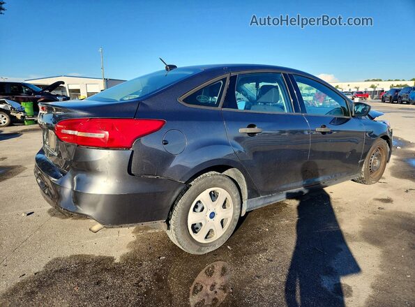 1FADP3E25JL291576 2018 FORD FOCUS Gray Rear right