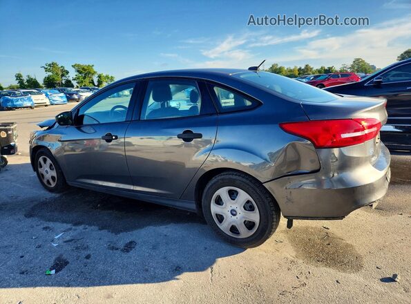 1FADP3E25JL291576 2018 FORD FOCUS Gray Rear left