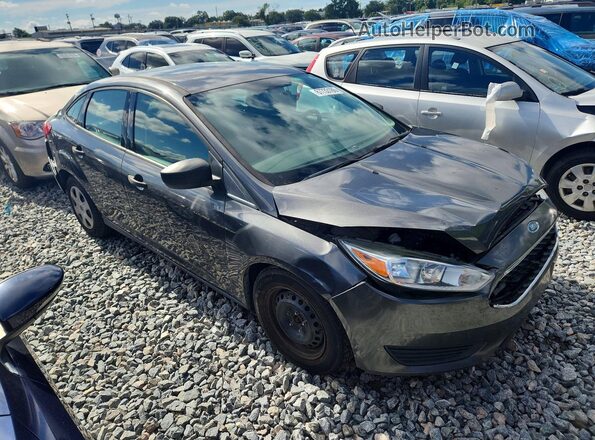 1FADP3E25JL291576 2018 FORD FOCUS Gray Front right