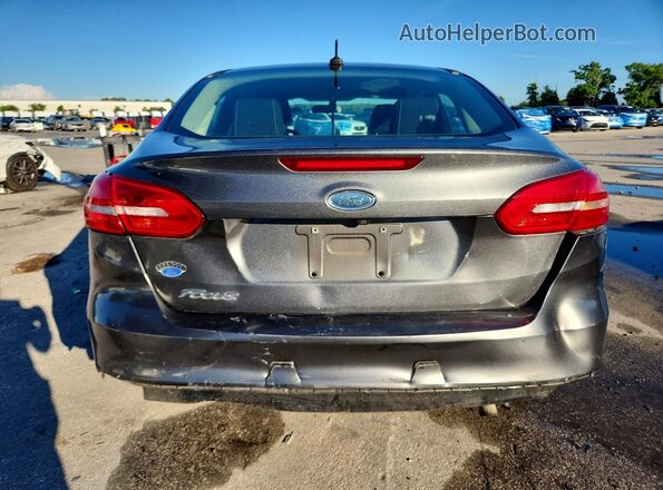 1FADP3E25JL291576 2018 FORD FOCUS Gray Rear view
