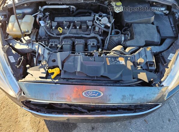 1FADP3E25JL291576 2018 FORD FOCUS Gray Rear interior view