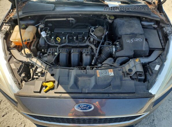 1FADP3E26GL241407 2016 FORD FOCUS Серый Вид задней части салона