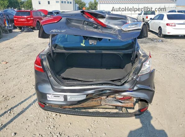 1FADP3E29GL224777 2016 FORD FOCUS Gray Vista trasera