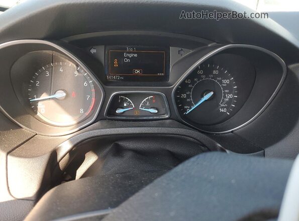 1FADP3E29GL224777 2016 FORD FOCUS Gray Vista del cuadro de instrumentos