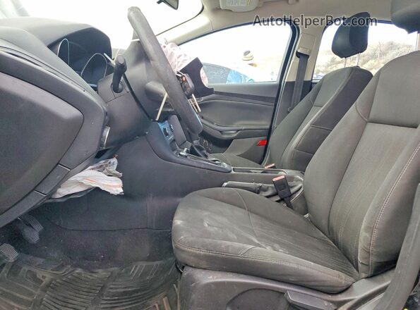 1FADP3E2XGL247307 2016 FORD FOCUS Black წინა სალონის ხედი