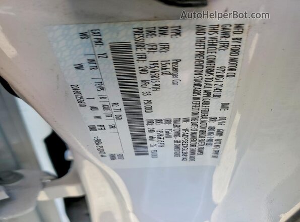 1FADP3E2XGL268142 2016 FORD FOCUS White Շարժիչի բաժամունքի տեսք