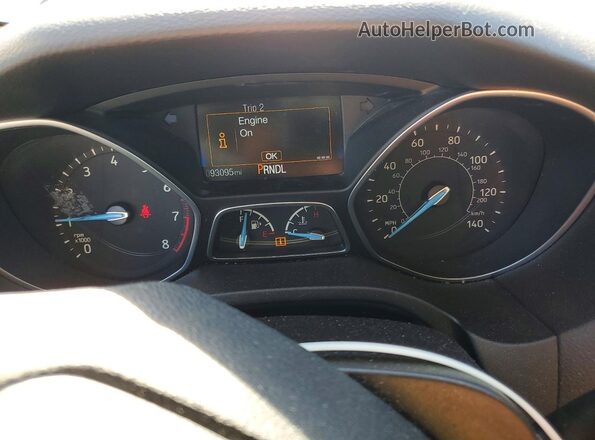 1FADP3E2XGL268142 2016 FORD FOCUS White Սարքավորումների վահանակի տեսք